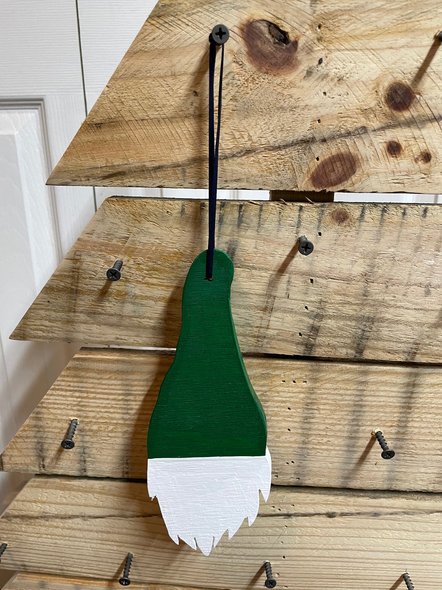 Notre Dame Fighting Irish Themed Gnome Ornament