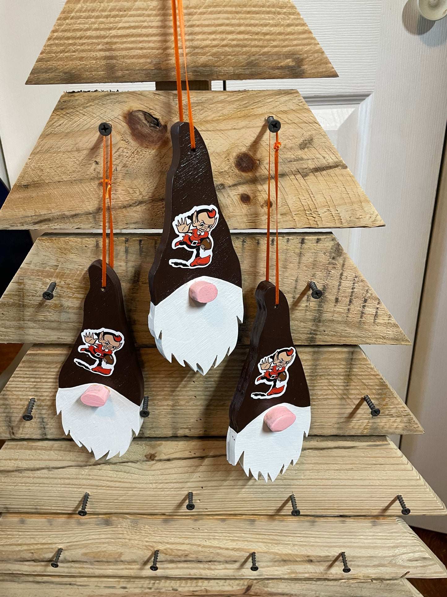 Cleveland Browns Themed Gnome Ornament