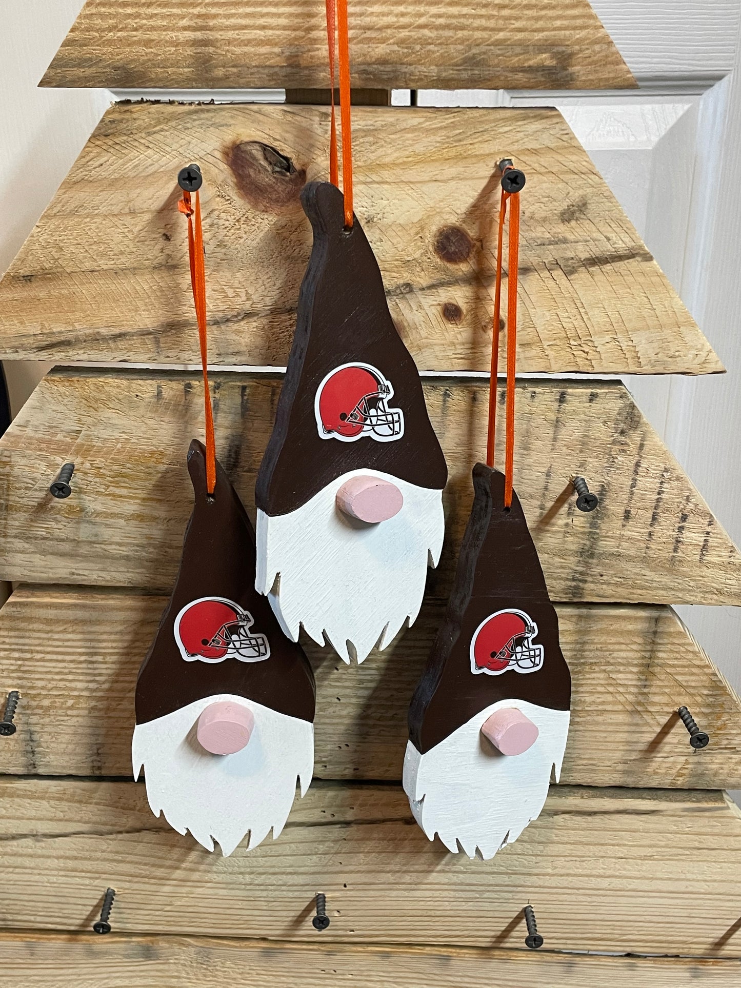 Cleveland Browns Themed Gnome Ornament