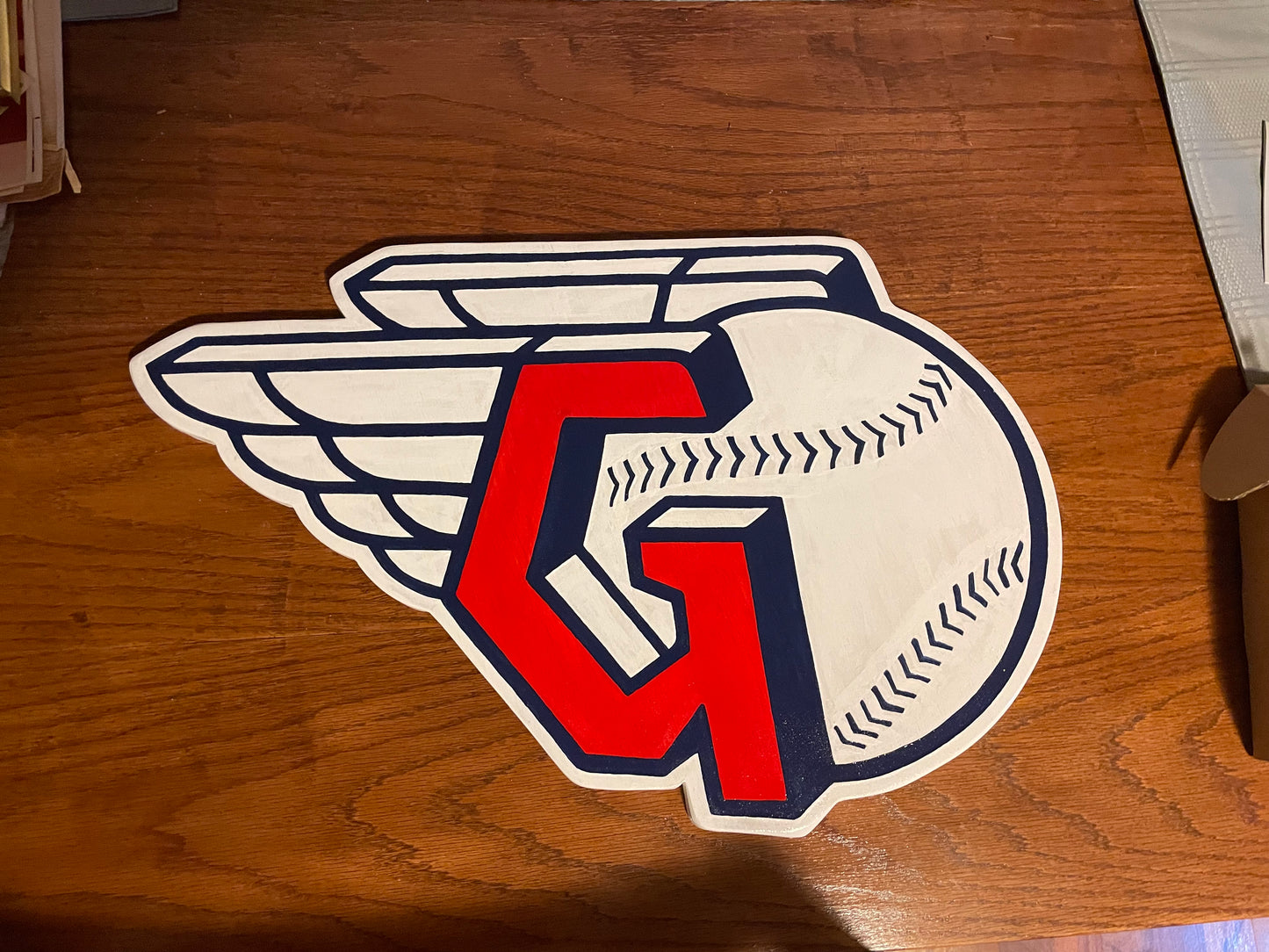 Cleveland Guardians Logo Sign