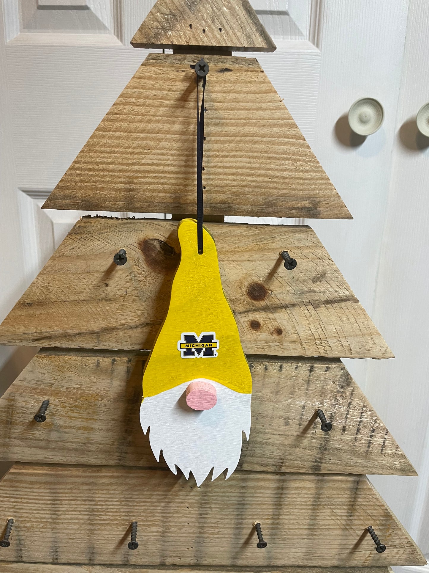 Michigan Themed Gnome Ornament