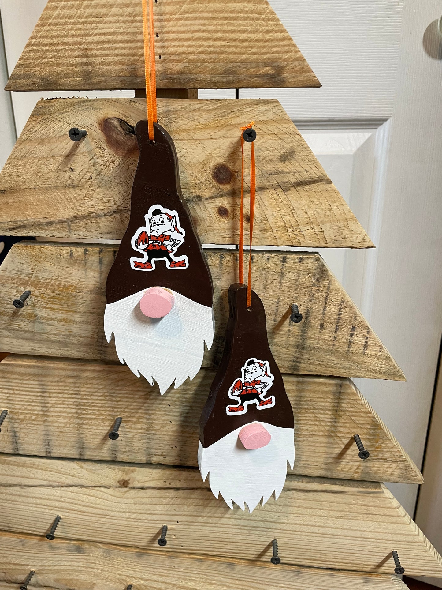 Cleveland Browns Themed Gnome Ornament