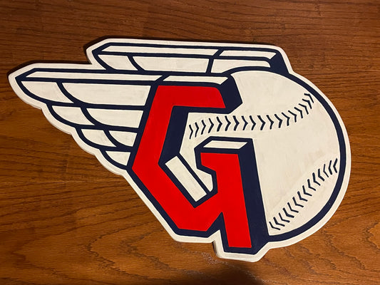 Cleveland Guardians Logo Sign