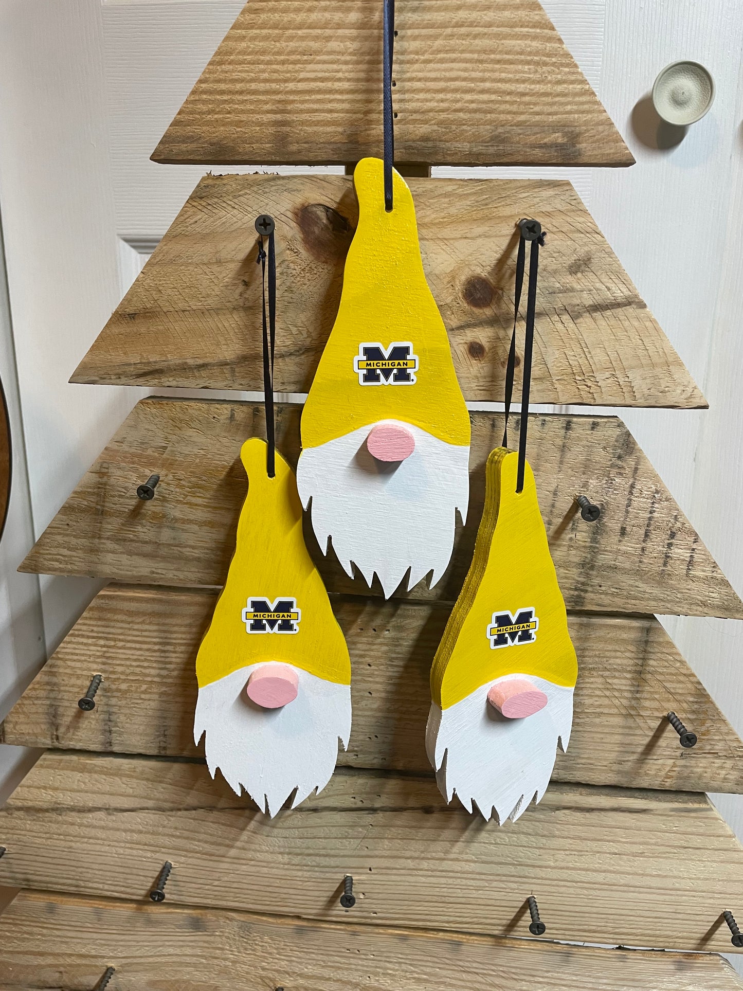 Michigan Themed Gnome Ornament