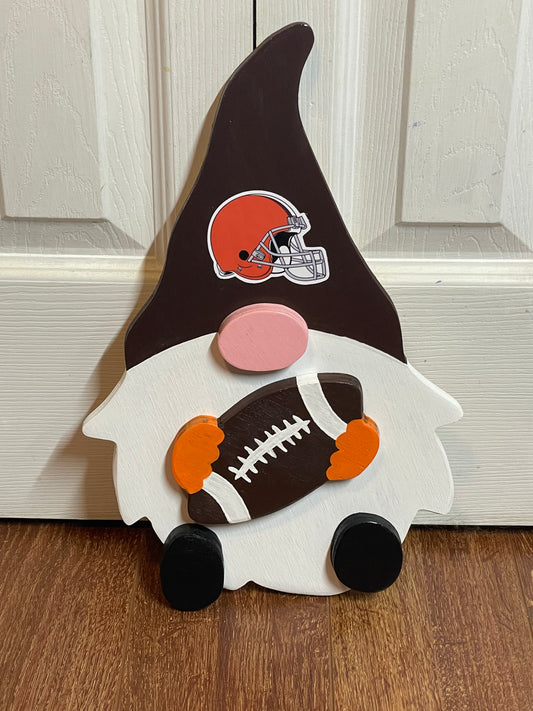 Cleveland Browns Themed Gnome