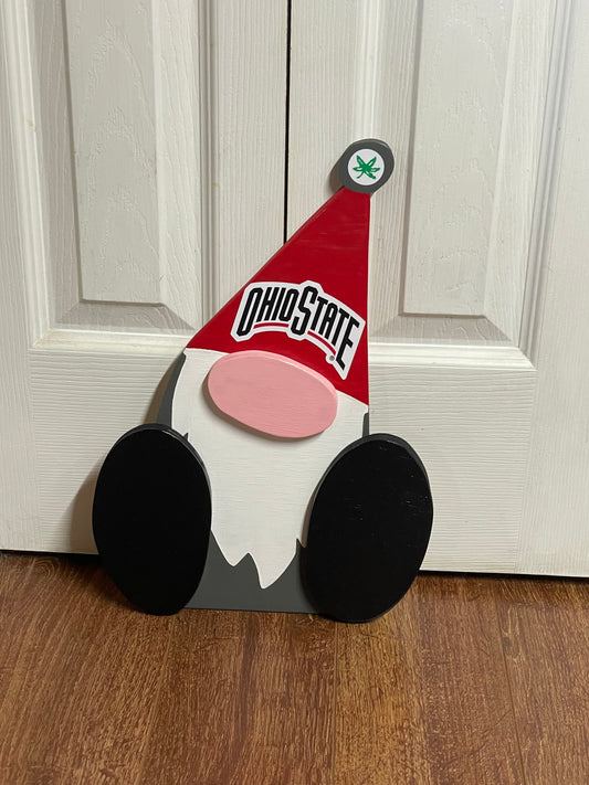 Ohio State Themed Gnome