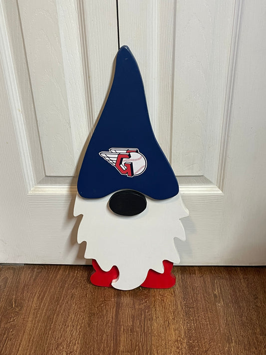 Cleveland Guardians Themed Gnome