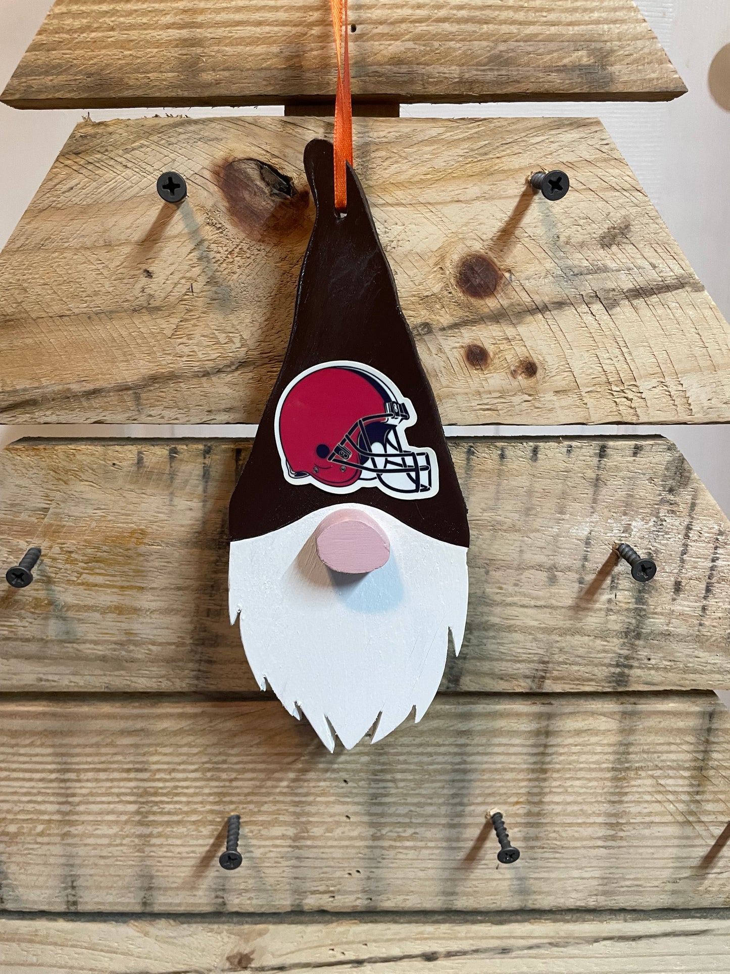 Cleveland Browns Themed Gnome Ornament