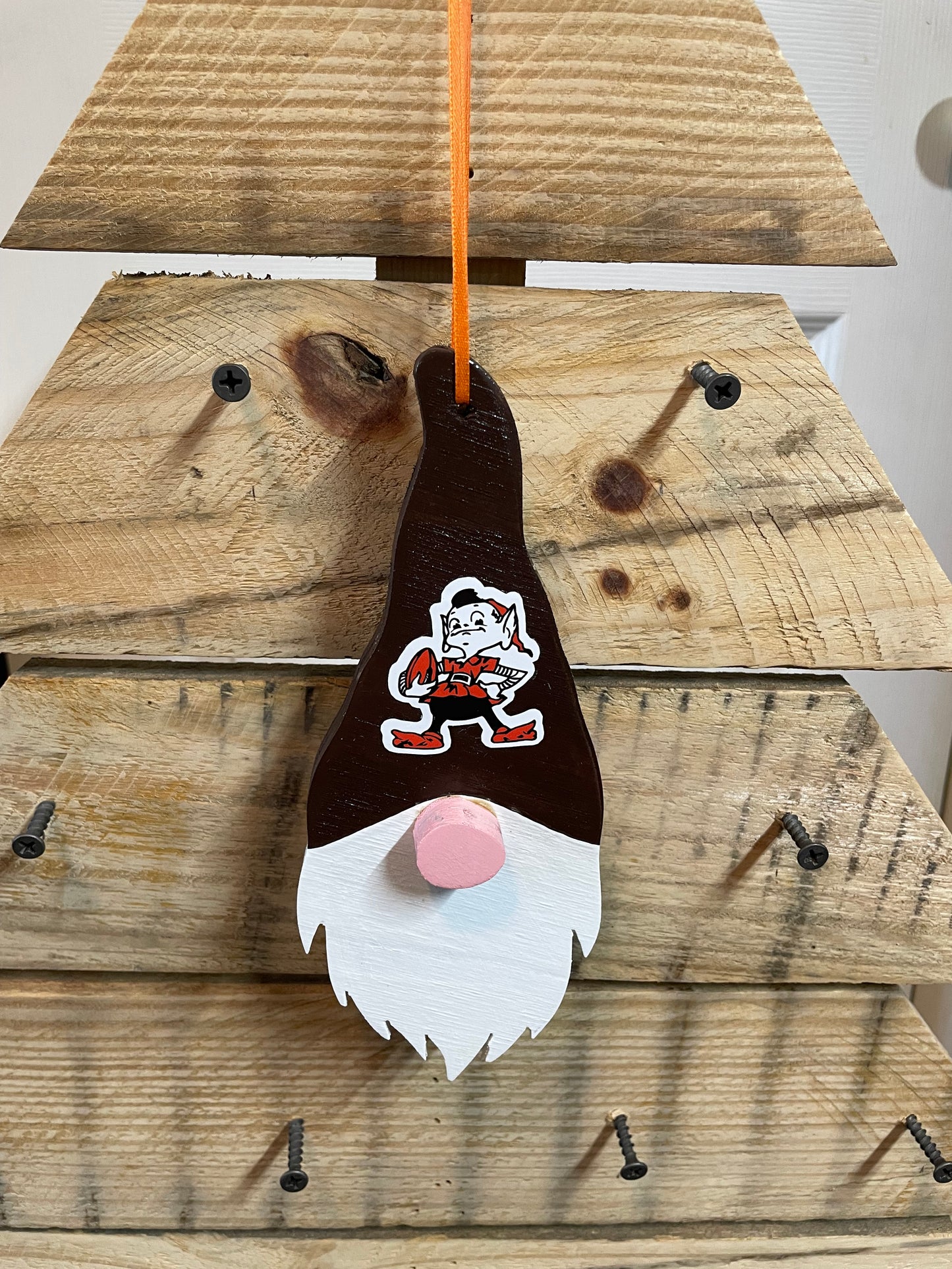 Cleveland Browns Themed Gnome Ornament