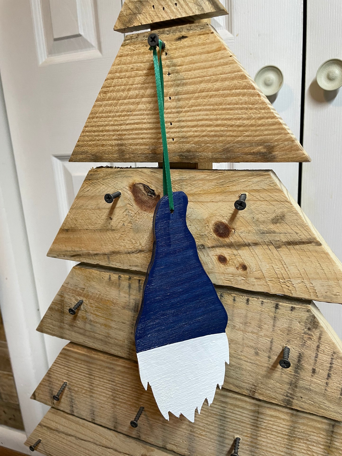 Notre Dame Fighting Irish Themed Gnome Ornament