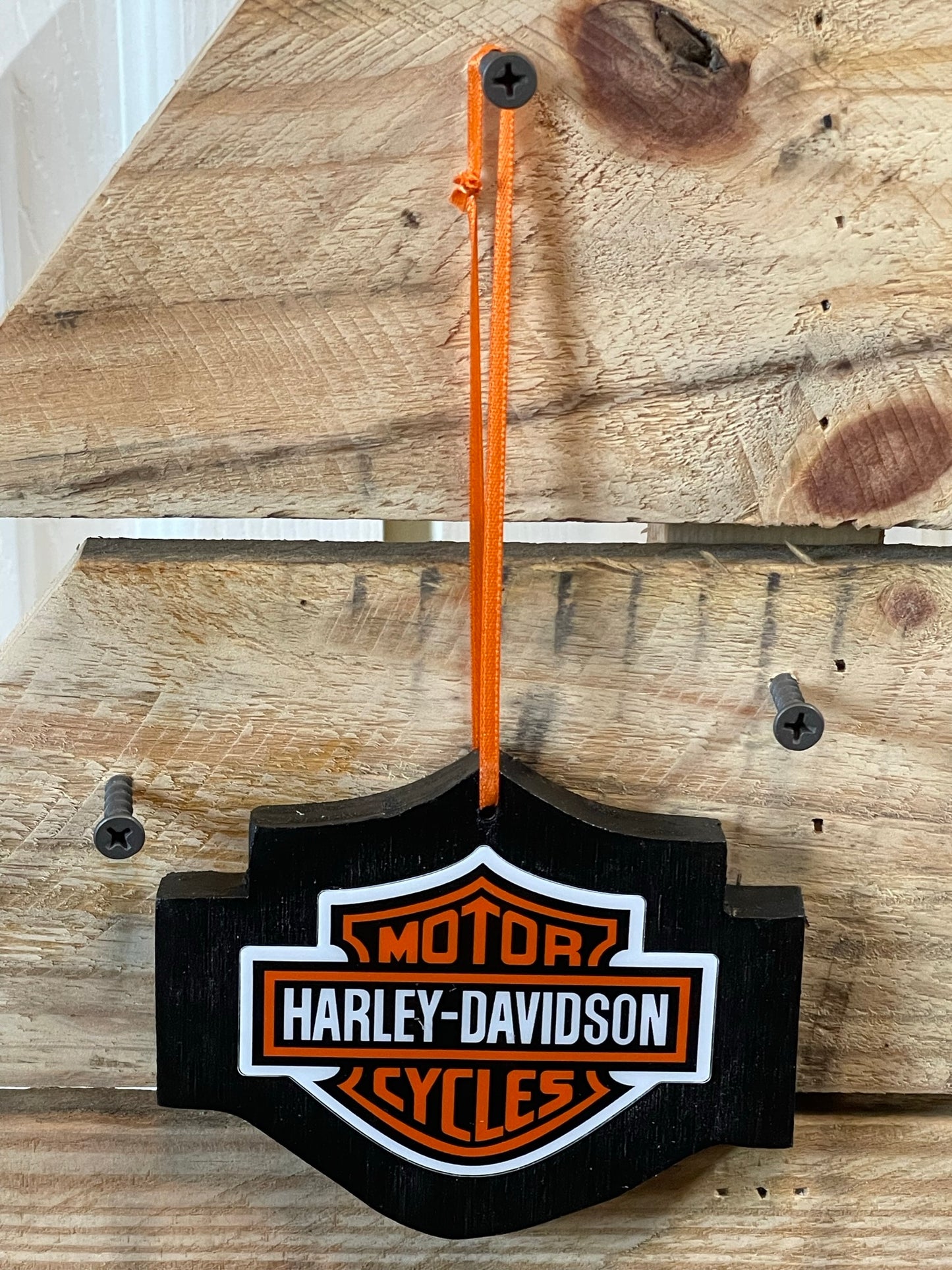 Harley Davidson Themed Ornament