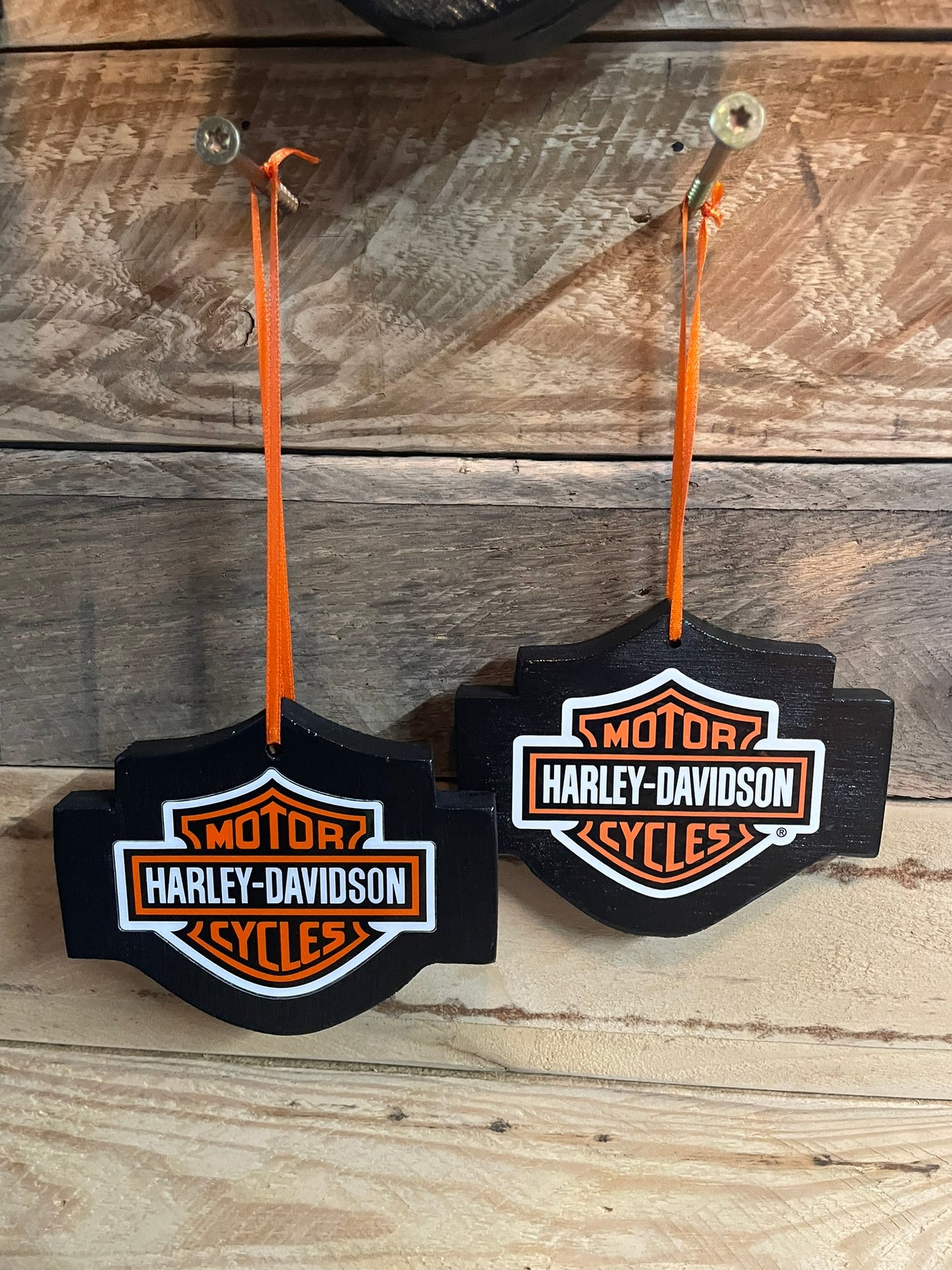 Harley Davidson Themed Ornament